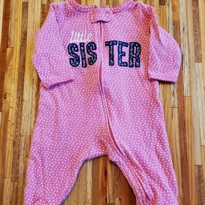 Carter's Footed Zip Up Sleeper